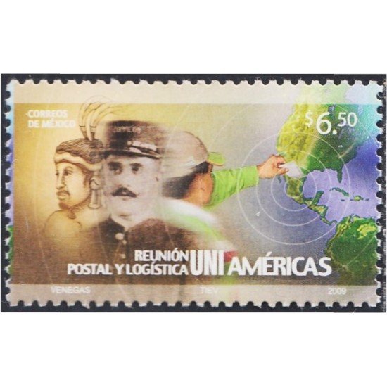 México 2469 2009 UNI Reunión Postal y Logística MNH México 2469 2009 UNI Reunión Postal y Logística MNH
