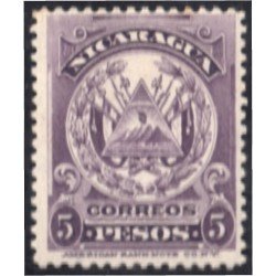 Nicaragua 208 195/06 Grabado Escudo Firma América Bank Note MH Nicaragua 208 195/06 Grabado Escudo Firma América Bank Note MH