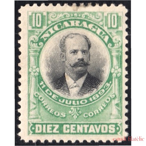 Nicaragua 182a 193/04 Presidente José Santos Zelaya MH
