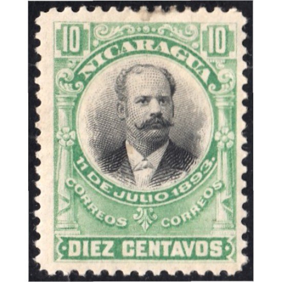 Nicaragua 182a 193/04 Presidente José Santos Zelaya MH Nicaragua 182a 193/04 Presidente José Santos Zelaya MH