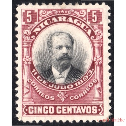 Nicaragua 181a 193/04 Presidente José Santos Zelaya MH