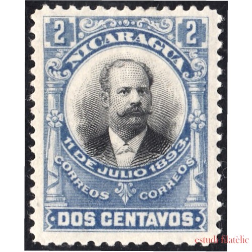 Nicaragua 180a 193/04 Presidente José Santos Zelaya MH
