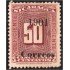Nicaragua 168a 1901 Timbre taxa de 1900 Deficiente MH