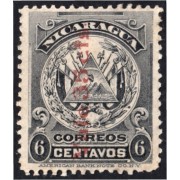 Nicaragua 217 1906/09 Escudo Shield Vale 35 sin goma
