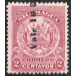 Nicaragua 209 1906/09 Escudo Shield Vale10 sin goma Nicaragua 209 1906/09 Escudo Shield Vale10 sin goma