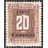 Nicaragua 166 1901 Timbre taxa de 1900  sin goma