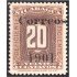 Nicaragua 159 1901 Timbre taxa de 1900  sin goma
