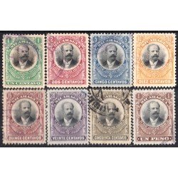 Nicaragua 179/86 193/04 Presidente José Santos Zelaya usados Nicaragua 179/86 193/04 Presidente José Santos Zelaya usados