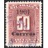 Nicaragua 168 1901 Timbre taxa de 1900  usados