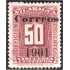 Nicaragua 161 1901 Timbre taxa de 1900  usados
