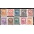 Nicaragua 50/59 1893 Unión Postal Universal usados