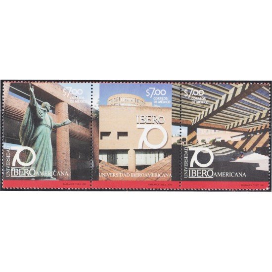 México 2725/27 2013 Universidad Iberoamericana MNH