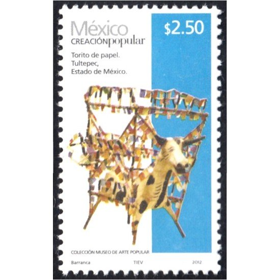 México 2676 2012 Creación Popular MNH