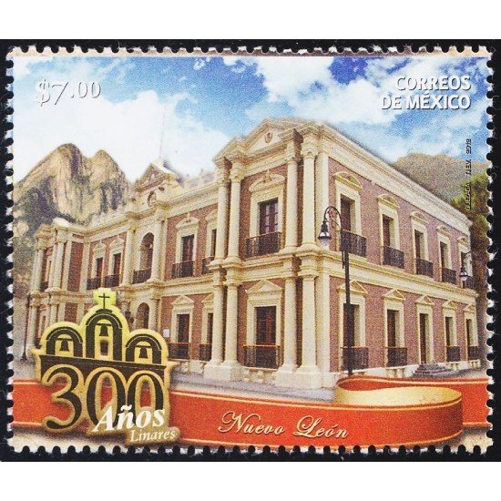 México 2664 2012 300 Años de Linares MNH México 2664 2012 300 Años de Linares MNH