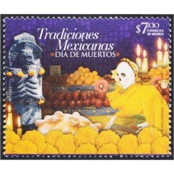 México 2642 2011 Tradiciones Día de los muertos MNH México 2642 2011 Tradiciones Día de los muertos MNH
