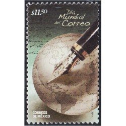 México 2625 2011 Día mundial del correo MNH México 2625 2011 Día mundial del correo MNH