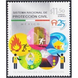 México 2624 2011 Sistema Nacional de Protección Civil MNH México 2624 2011 Sistema Nacional de Protección Civil MNH
