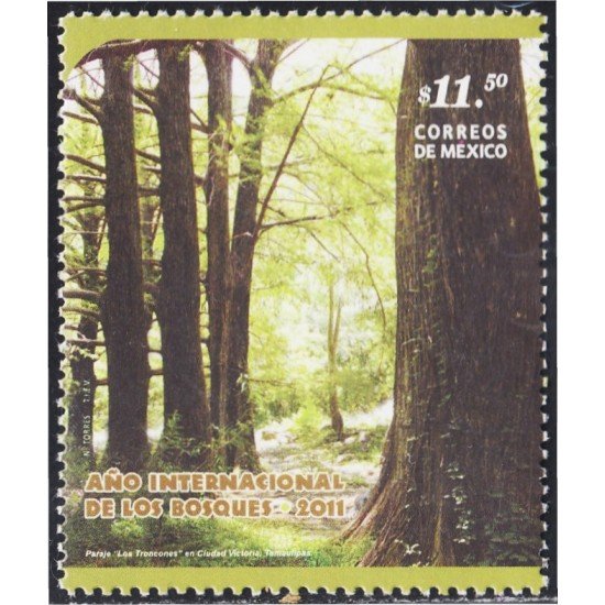 México 2614 2011 Año Internacional de los bosques MNH México 2614 2011 Año Internacional de los bosques MNH