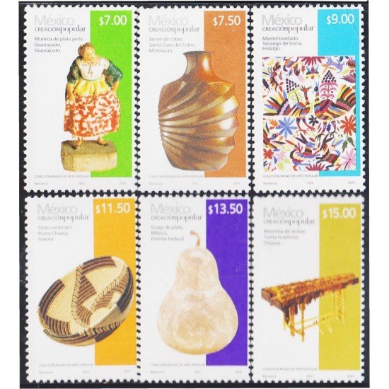 México 2604/09 2011 México creación popular MNH