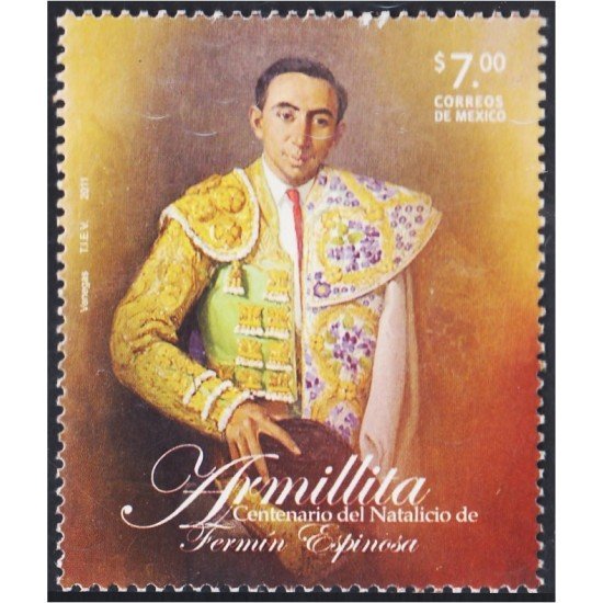México 2597 2011 Fermín Espinosa MNH México 2597 2011 Fermín Espinosa MNH