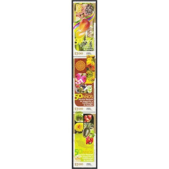 México 2592/94 2011 50 Años al servicio de certificación de semillas MNH México 2592/94 2011 50 Años al servicio de certificación de semillas MNH