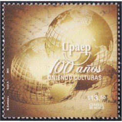 México 2590 2011 Upaep 100 Años uniendo culturas MNH México 2590 2011 Upaep 100 Años uniendo culturas MNH