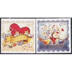 México 2588/89 2011 Día del amor y la amistad MNH México 2588/89 2011 Día del amor y la amistad MNH