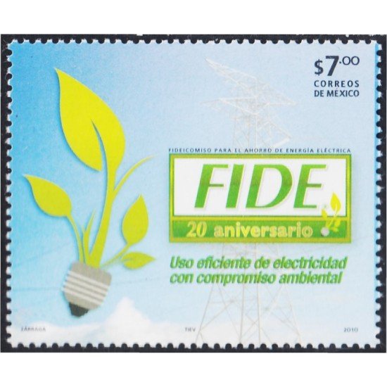 México 2585 2010 20 Aniversario de FIDE MNH México 2585 2010 20 Aniversario de FIDE MNH