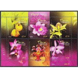México 2579/84 2010 Flora flores flowers MNH México 2579/84 2010 Flora flores flowers MNH