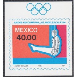 OLI1 Mexico HB 26 1984 XXIII Juegos Olímpicos Los Angeles  MNH