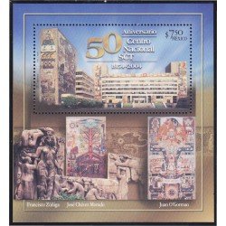 Mexico HB 60 2004 50 Años del Centro Nacional SCT MNH