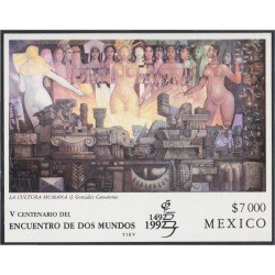 Mexico HB 36 1992 V Centenario del Encuentro de dos Mundos MNH