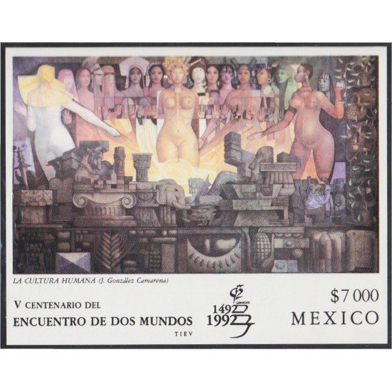 Mexico HB 36 1992 V Centenario del Encuentro de dos Mundos MNH Mexico HB 36 1992 V Centenario del Encuentro de dos Mundos MNH