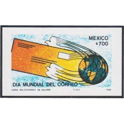 Mexico HB 35 1988 Día Mundial del Correo MNH