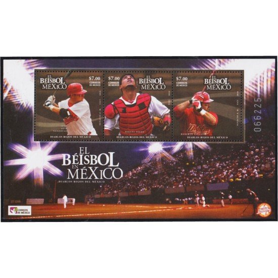 Mexico HB 74 2010 El beísbol en México MNH Mexico HB 74 2010 El beísbol en México MNH