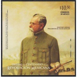 Mexico HB 73 2009 Venustiano Carranza MNH