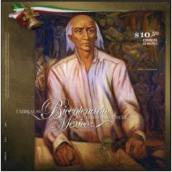 Mexico HB 70 2009 Umbral Bicentenario Independencia de Mexico MNH