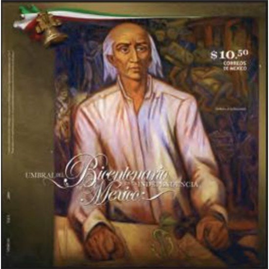 Mexico HB 70 2009 Umbral Bicentenario Independencia de Mexico MNH Mexico HB 70 2009 Umbral Bicentenario Independencia de Mexico MNH