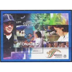 Mexico HB 58 2001 Fondo Nacional de Becas MNH