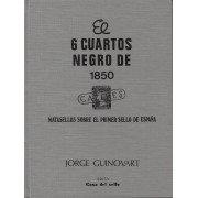 <div><strong>Catálogo Matasellos 6 Cuartos Negro de 1850 Guinovart<br />
 </strong></div>