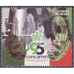 México 2746 2013 95 Años de CONCAMIN MNH México 2746 2013 95 Años de CONCAMIN MNH