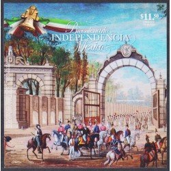 Mexico HB 76 2010 Bicentenario de la Independencia de México MNH