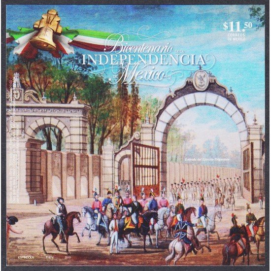 Mexico HB 76 2010 Bicentenario de la Independencia de México MNH Mexico HB 76 2010 Bicentenario de la Independencia de México MNH