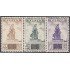 Mexico A- 86/88 1939 Estatua de la mujer pionera en Tulsa MNH