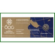 Portugal 2019 Cartera Of Coin Card Moneda Proof 2 € Madeira Porto Santo
