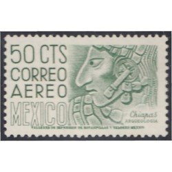 Mexico A- 183H 1953/56 Chiapas Arqueología MNH Mexico A- 183H 1953/56 Chiapas Arqueología MNH