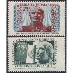 Mexico A- 182/83 1953 Don Miguel Hidalgo MNH Mexico A- 182/83 1953 Don Miguel Hidalgo MNH
