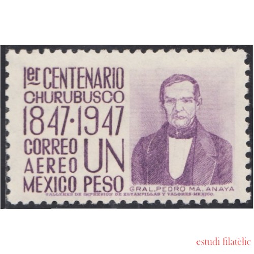Mexico A- 167 1947 Gral. Pedro María Anaya MNH