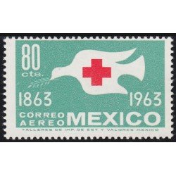 Mexico A- 240 1963 Centenario de la Cruz Roja Internacional MNH Mexico A- 240 1963 Centenario de la Cruz Roja Internacional MNH