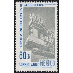 Mexico A- 239 1963 Jornadas Internacionales de Arquitectura MNH Mexico A- 239 1963 Jornadas Internacionales de Arquitectura MNH